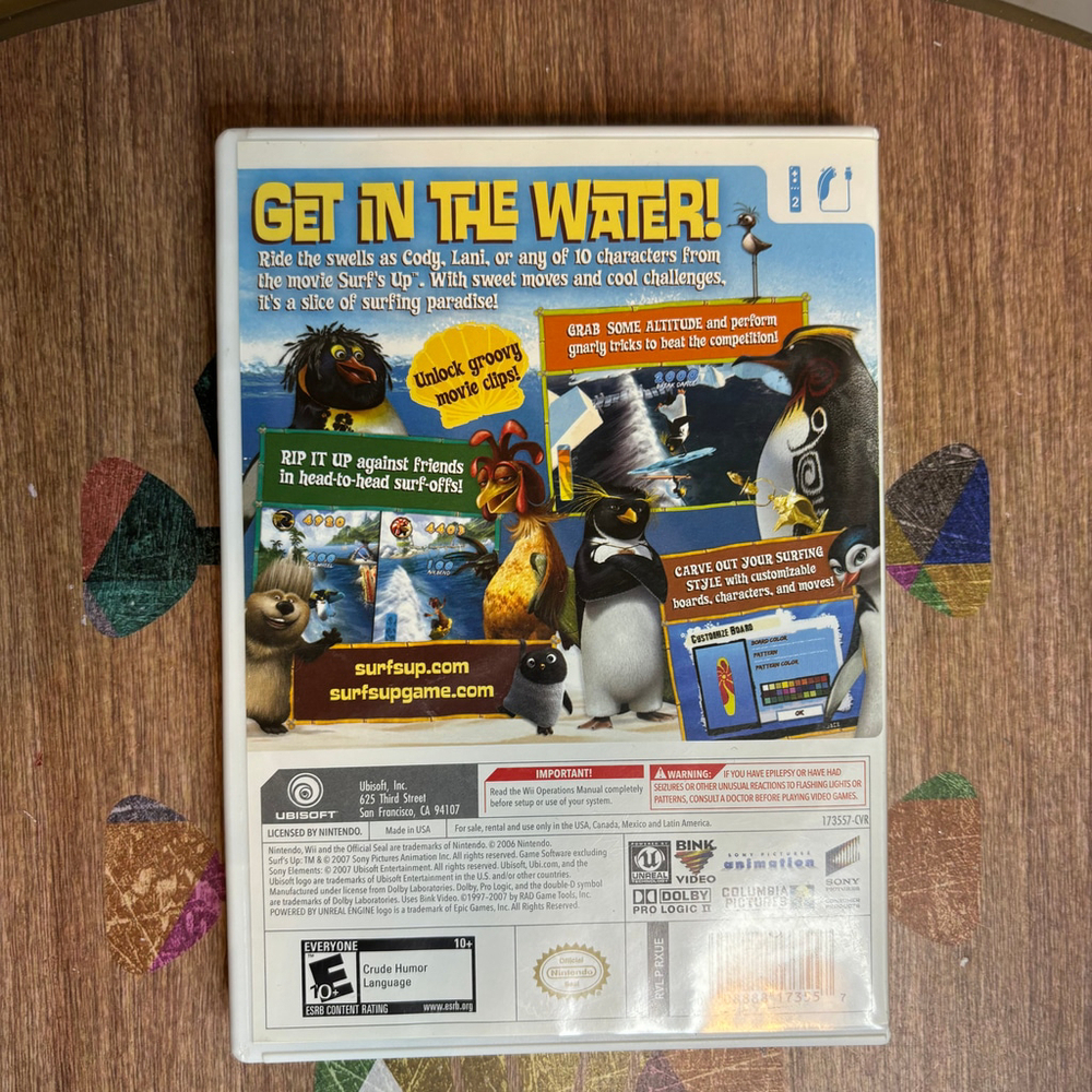 Nintendo Wii Surf's Up Video Game - Picture 3 of 3